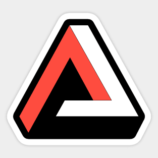 Penrose triangle Sticker